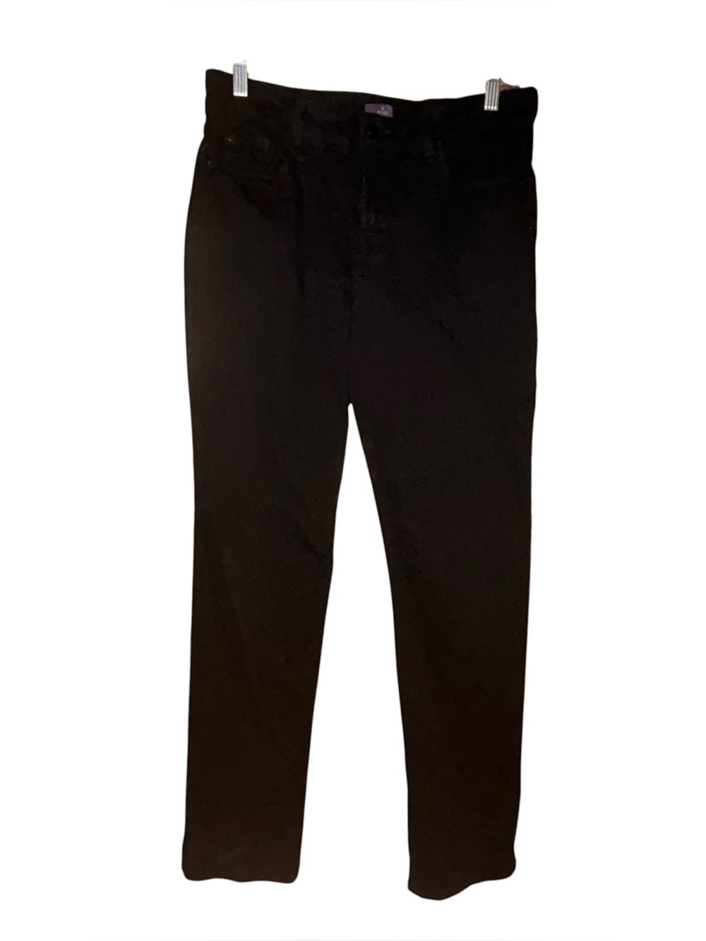 NYDJ Straight Leg Jeans Not Your Daughter’s Jeans Women’s 12 Black Embellished